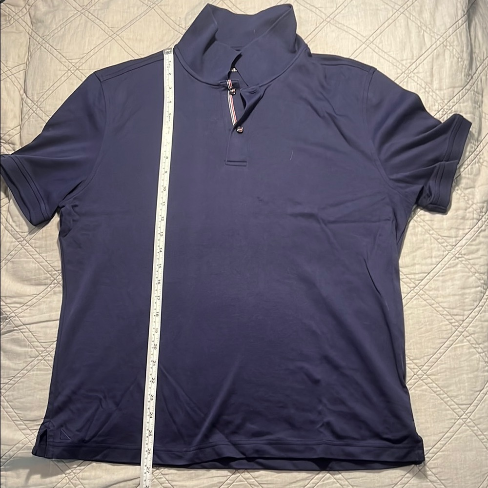 UNTUCKit Men's Navy Polo Shirt - Picture 3 of 4